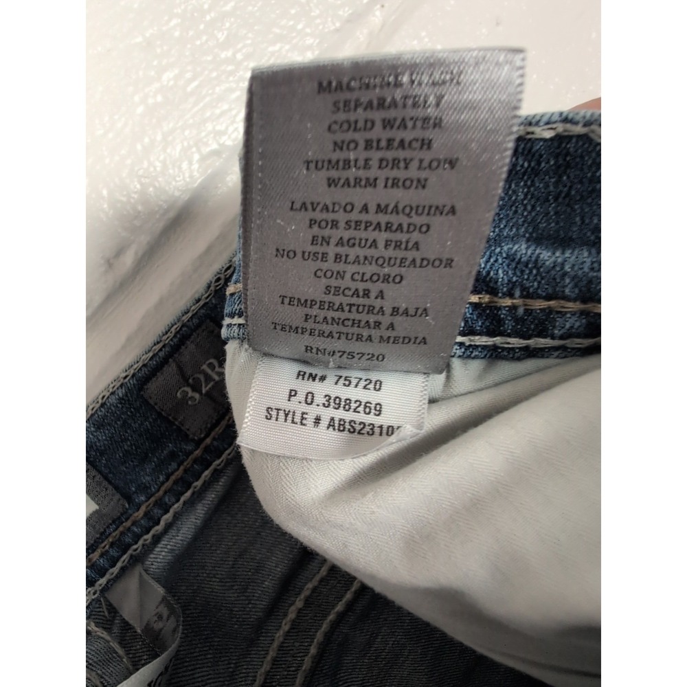 BUCKLE BKE Tyler Straight Leg Men's Denim Jeans Men's Size 32R - Picture 8 of 9